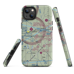 South Farm Airport (32OK) VFR Sectional  Tough iPhone Case