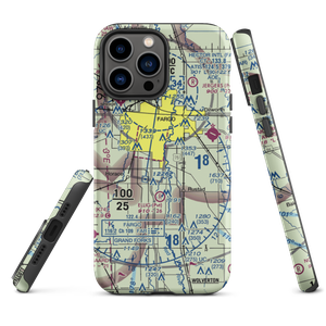 South Hector Airstrip (6NA2) VFR Sectional  Tough iPhone Case