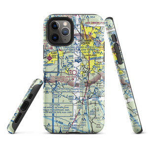 South Lakeland Airport (X49) VFR Sectional  Tough iPhone Case