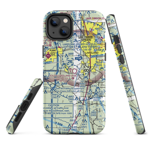 South Lakeland Airport (X49) VFR Sectional  Tough iPhone Case