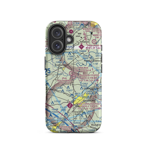 South River Airport (NC93) VFR Sectional  Tough iPhone Case