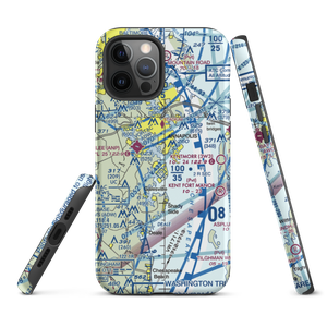 South River Seaplane Base (MD81) VFR Sectional  Tough iPhone Case
