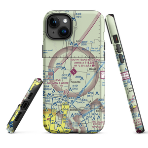 South Texas International At Edinburg Airport (EBG) VFR Sectional  Tough iPhone Case