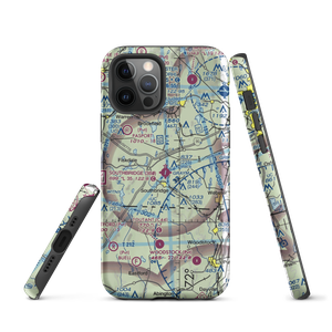 Southbridge Municipal Airport (3B0) VFR Sectional  Tough iPhone Case