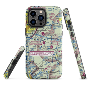 Southeast Greensboro Airport (3A4) VFR Sectional  Tough iPhone Case