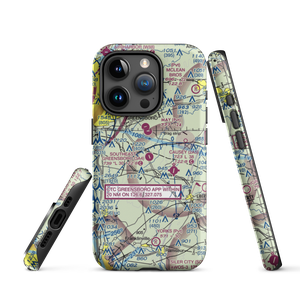 Southeast Greensboro Airport (3A4) VFR Sectional  Tough iPhone Case