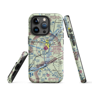 Southeast Iowa Regional Airport (BRL) VFR Sectional  Tough iPhone Case