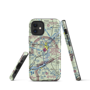 Southeast Iowa Regional Airport (BRL) VFR Sectional  Tough iPhone Case