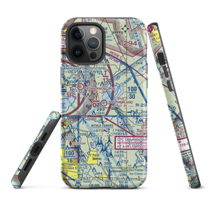 Southerland Strip (FD92) VFR Sectional  Tough iPhone Case