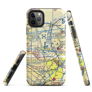 Southern California Logistics Airport (VCV) VFR Sectional  Tough iPhone Case