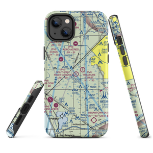 Southern Fruit Groves Airport (FD24) VFR Sectional  Tough iPhone Case