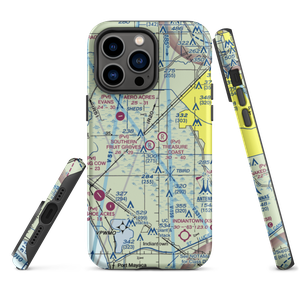 Southern Fruit Groves Airport (FD24) VFR Sectional  Tough iPhone Case