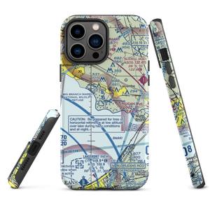 Southern Natural Gas Co. Seaplane Base (3LA2) VFR Sectional  Tough iPhone Case