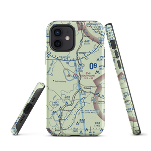 Southland Flying Service Inc. Airport (MS40) VFR Sectional  Tough iPhone Case