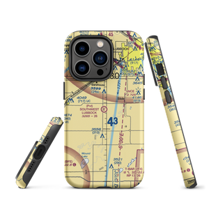 Southwest Lubbock Airport (96TS) VFR Sectional  Tough iPhone Case