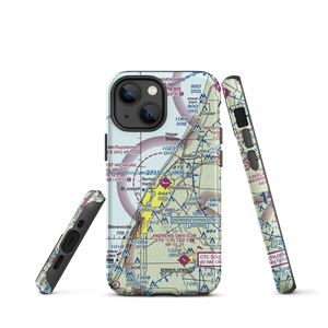 Southwest Michigan Regional Airport (BEH) VFR Sectional  Tough iPhone Case