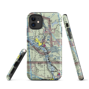 Southwest Washington Regional Airport (KLS) VFR Sectional  Tough iPhone Case