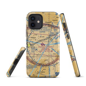 Southwest Wyoming Regional Airport (RKS) VFR Sectional  Tough iPhone Case