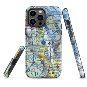 Space Coast Regional Airport (TIX) VFR Sectional  Tough iPhone Case