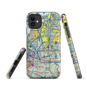 Spanaway Airport (S44) VFR Sectional  Tough iPhone Case