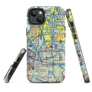 Spanaway Airport (S44) VFR Sectional  Tough iPhone Case