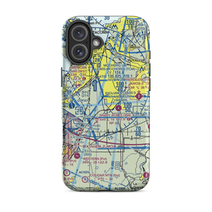 Spanaway Airport (S44) VFR Sectional  Tough iPhone Case