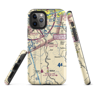 Spangle Field (03WA) VFR Sectional  Tough iPhone Case