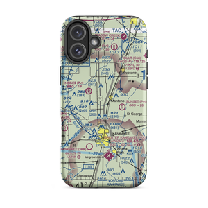Spangler Airport (58IL) VFR Sectional  Tough iPhone Case