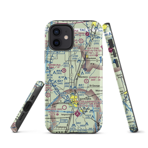 Spangler Airport (58IL) VFR Sectional  Tough iPhone Case