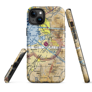 Spanish Fork-Springville-Woodhouse Field Airport (SPK) VFR Sectional  Tough iPhone Case