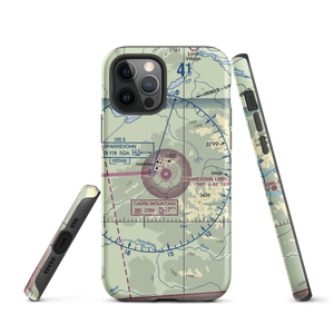 Sparrevohn LRRS Airport (SVW) VFR Sectional  Tough iPhone Case