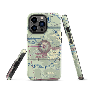 Sparrevohn LRRS Airport (SVW) VFR Sectional  Tough iPhone Case