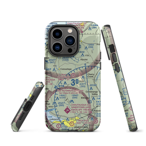 Spaudling Aerodrome (28NY) VFR Sectional  Tough iPhone Case