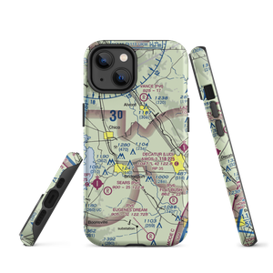 Spectre Airport (XA07) VFR Sectional  Tough iPhone Case