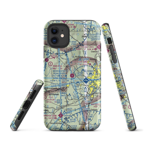 Spencer Airport (60M) VFR Sectional  Tough iPhone Case