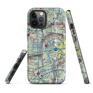 Spencer Airport (60M) VFR Sectional  Tough iPhone Case