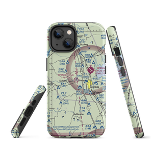 Spencer Field (2MS8) VFR Sectional  Tough iPhone Case