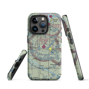 Spencer Municipal Airport (SPW) VFR Sectional  Tough iPhone Case