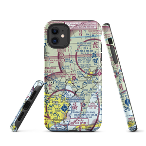 Spencer Nolf Airport (NRQ) VFR Sectional  Tough iPhone Case