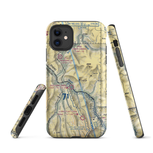 Spencer Ranch Landing Strip (ID90) VFR Sectional  Tough iPhone Case