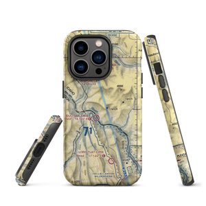 Spencer Ranch Landing Strip (ID90) VFR Sectional  Tough iPhone Case