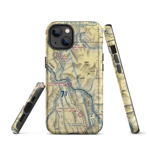 Spencer Ranch Landing Strip (ID90) VFR Sectional  Tough iPhone Case