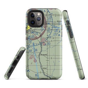 Sperr Airport (ND55) VFR Sectional  Tough iPhone Case