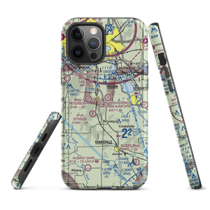 Spiegel Field (WI40) VFR Sectional  Tough iPhone Case