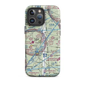 Spiering Airport (8MD4) VFR Sectional  Tough iPhone Case