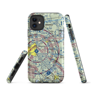 Spillers Club Airport (LA76) VFR Sectional  Tough iPhone Case