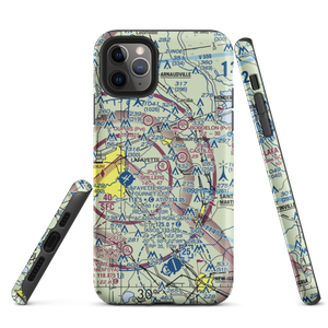 Spillers Club Airport (LA76) VFR Sectional  Tough iPhone Case