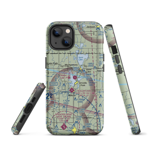 Spirit Lake Municipal Airport (0F3) VFR Sectional  Tough iPhone Case