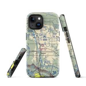 Spitzer Airport (ND80) VFR Sectional  Tough iPhone Case