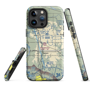 Spitzer Airport (ND80) VFR Sectional  Tough iPhone Case